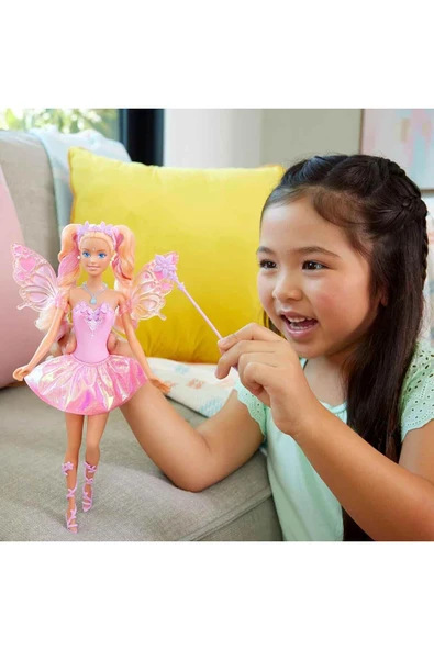 Barbie Renk Değiştiren Peri Kızı Bebeği  JCP76 - Resim 4