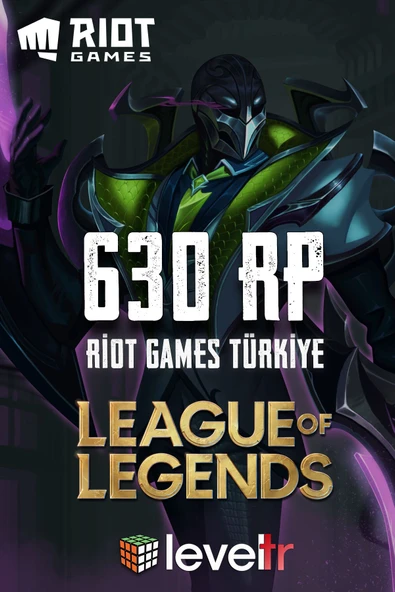 League of Legends 630 RP - LOL ürün görseli 1