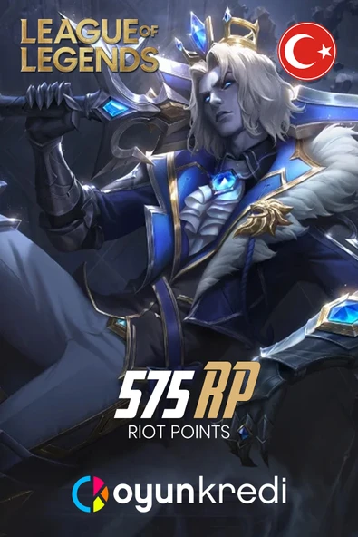 League Of Legends 575 Rp TR ürün görseli 1