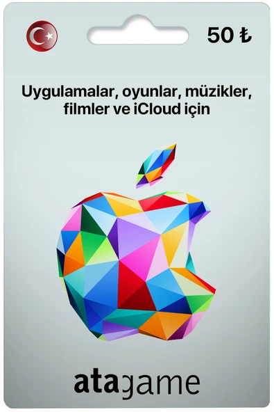 App Store & iTunes Hediye Kartı 50 TL ürün görseli 1
