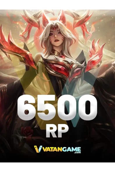 League of Legends 6500 RP ürün görseli 1