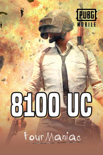 8100 UC Pubg Mobile E-Pin ürün görseli 1