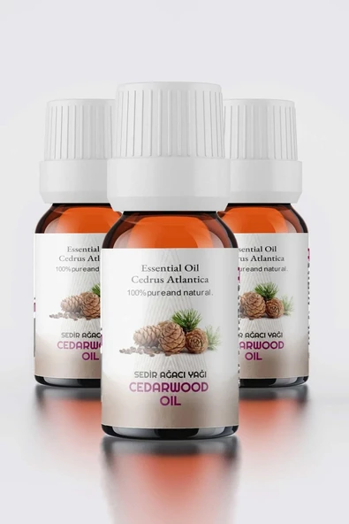 Proclis Sedir Ağacı Yağı,  %100 Doğal Uçucu Yağ, Sedir Oil, 3'lü Set 3x10ml