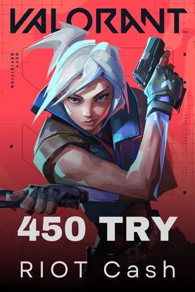 Valorant 450 Try Rıot Cash (1835 VP) ürün görseli 1
