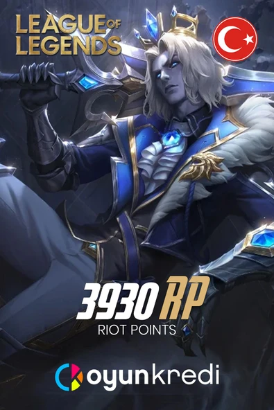 League Of Legends 3930 Rp TR ürün görseli 1