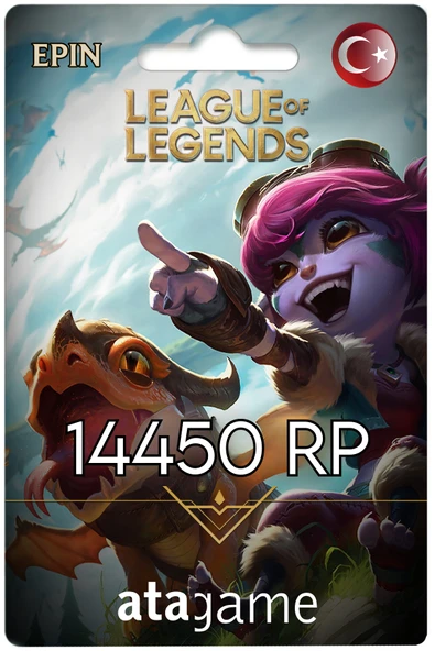 League of Legends 14450 RP TR ürün görseli 1