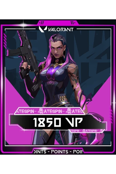1850 VP Valorant Points TR - Resim 2