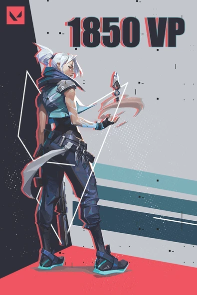 1850 VP Valorant Points TR ürün görseli 1