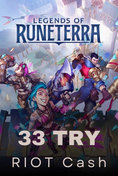 Legends Of Runeterra 33 Try Rıot Cash ürün görseli 1