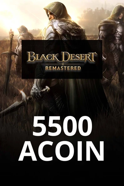 Black Desert 5500 A-Coin ürün görseli 1
