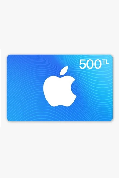 500 Tl Tutarında App Store & Hediye Kartı ürün görseli 1