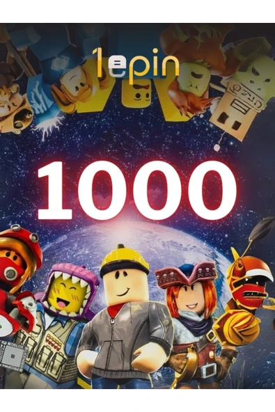 Roblox 1000 Robux ürün görseli 1