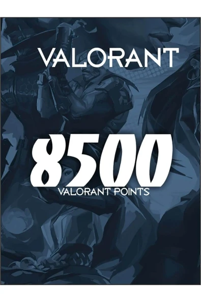 Valorant 8500 VP points ürün görseli 1
