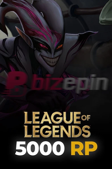 League Of Legends 5000 RP TR ürün görseli 1