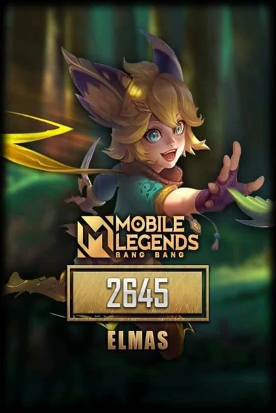 Mobile Legends Bang Bang 2645 Elmas ( Tr ) ürün görseli 1