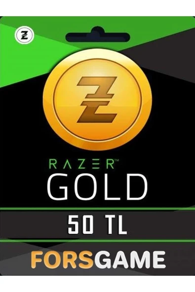Razer Gold Pin 50 Tl ürün görseli 1