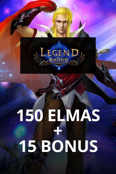 Legend Online Elmas 150 + Bonus 15 Oasis Games ürün görseli 1