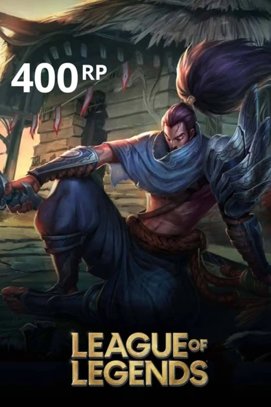 League Of Legends 400 Rp TR ürün görseli 1