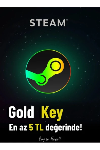 Gold Steam Random Key ürün görseli 1