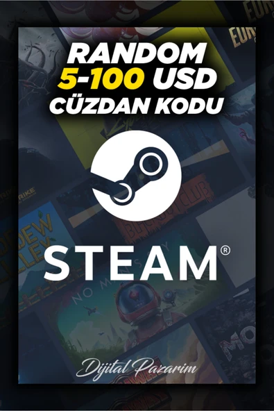 5-100 USD Arası Random Cüzdan Kodu ürün görseli 1