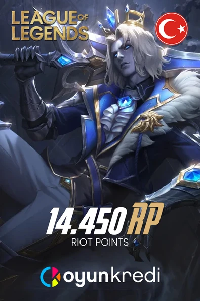 League Of Legends 14450 Rp TR ürün görseli 1