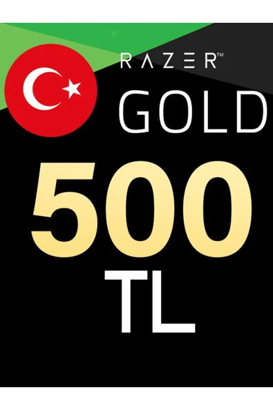 Razer Gold 500 TL ürün görseli 1