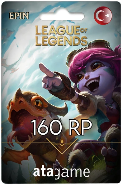 League of Legends 160 RP TR ürün görseli 1