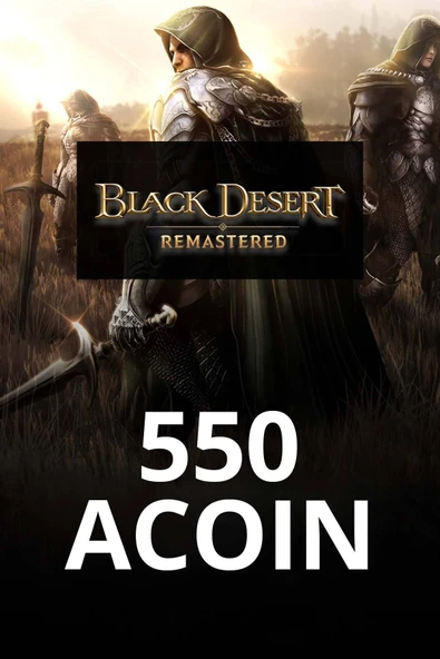 Black Desert 550 A-Coin ürün görseli 1