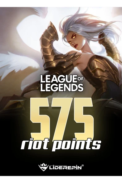 League of Legends 575 RP TR ürün görseli 1