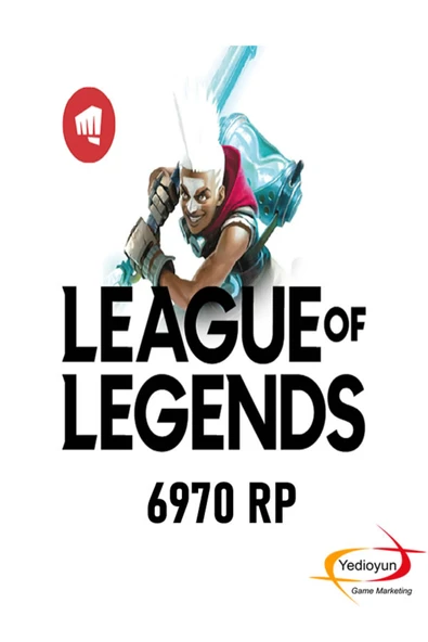 League Of Legends 6970 RP - LOL TR ürün görseli 1