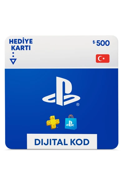 PlayStation Store 500 TL Hediye Kartı ürün görseli 1