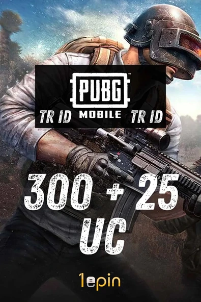 Pubg Mobile 325 UC TR ID ürün görseli 1