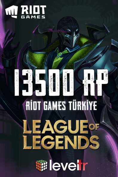 League of Legends 13500 RP - LOL ürün görseli 1