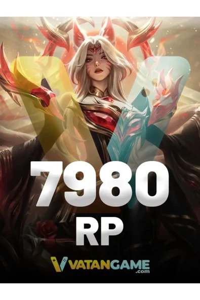 League of Legends 7980 RP ürün görseli 1