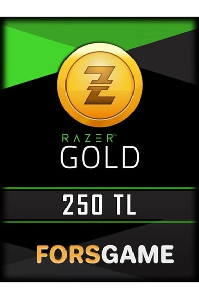 Razer Gold Pin 250 Tl ürün görseli 1