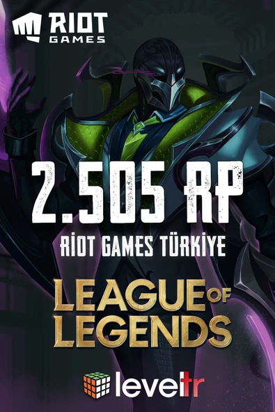 League of Legends 2505 RP - LOL ürün görseli 1