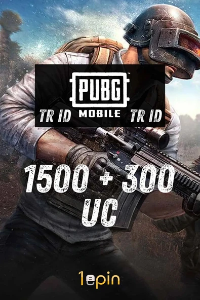 Pubg Mobile 1800 UC TR ID ürün görseli 1