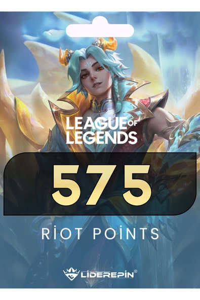 League Of Legends 575 Riot Points-lol 575 RP ürün görseli 1