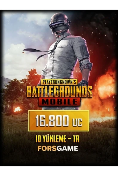 Pubg Mobile 16800 Uc Id Yükleme Tr ürün görseli 1