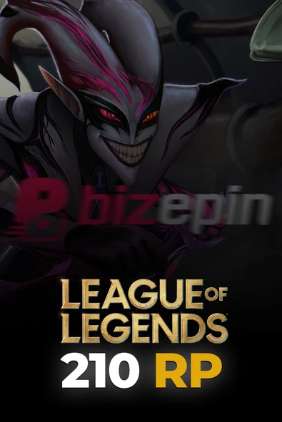 League Of Legends 210 RP TR ürün görseli 1