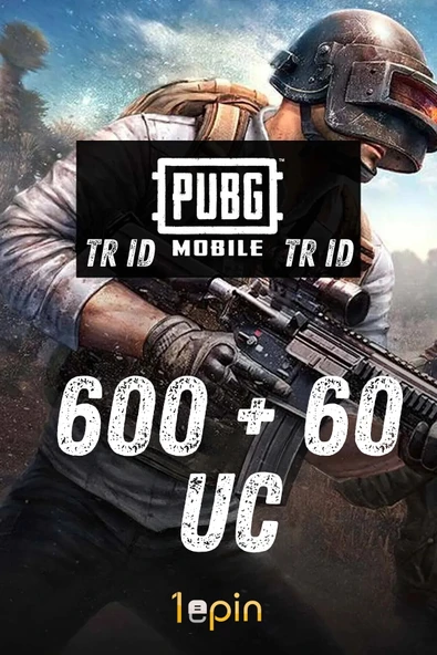 Pubg Mobile 660 UC TR ID ürün görseli 1