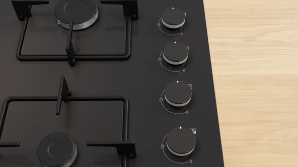 Siemens EO6C6PP30O Sert Cam Ankastre Ocak Siyah - 3