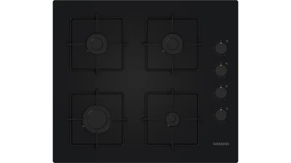 Siemens EO6C6PP30O Sert Cam Ankastre Ocak Siyah
