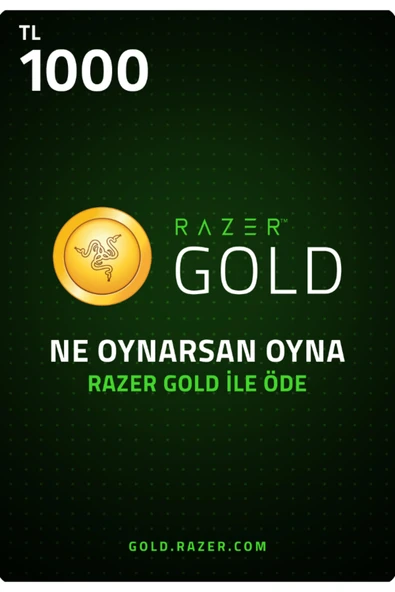 Rzr Gold Pin 1000 Tl ürün görseli 1