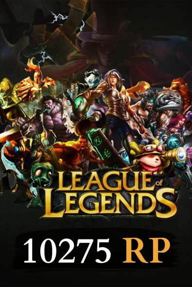 Riot Points 10.275 RP ürün görseli 1