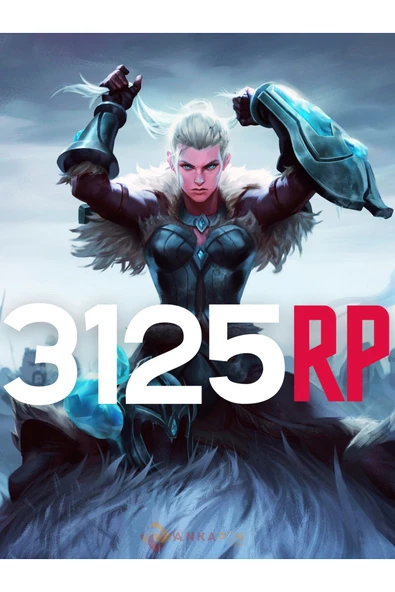 League Of Legends 3125 Riot Points Tr Uyumlu ürün görseli 1