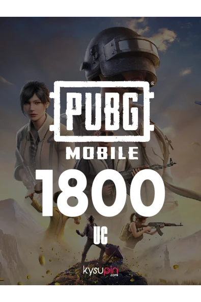 Pubg Mobile 1800 Uc ürün görseli 1