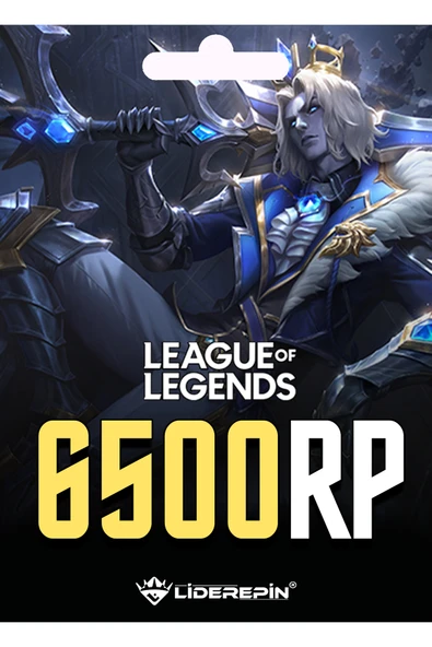 League of Legends 6500 RP ürün görseli 1