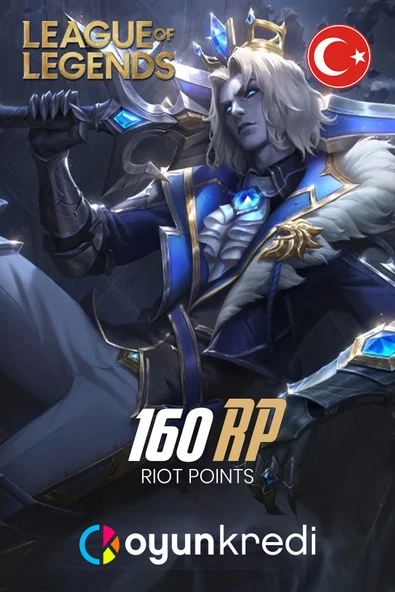League Of Legends 160 Rp TR ürün görseli 1