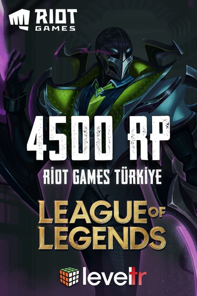 League of Legends 4500 RP - LOL ürün görseli 1